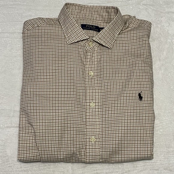 Polo Ralph Lauren Shirt Mens XL Plaid Pony Long Sleeve Button Up 100% Cotton - Picture 9 of 11